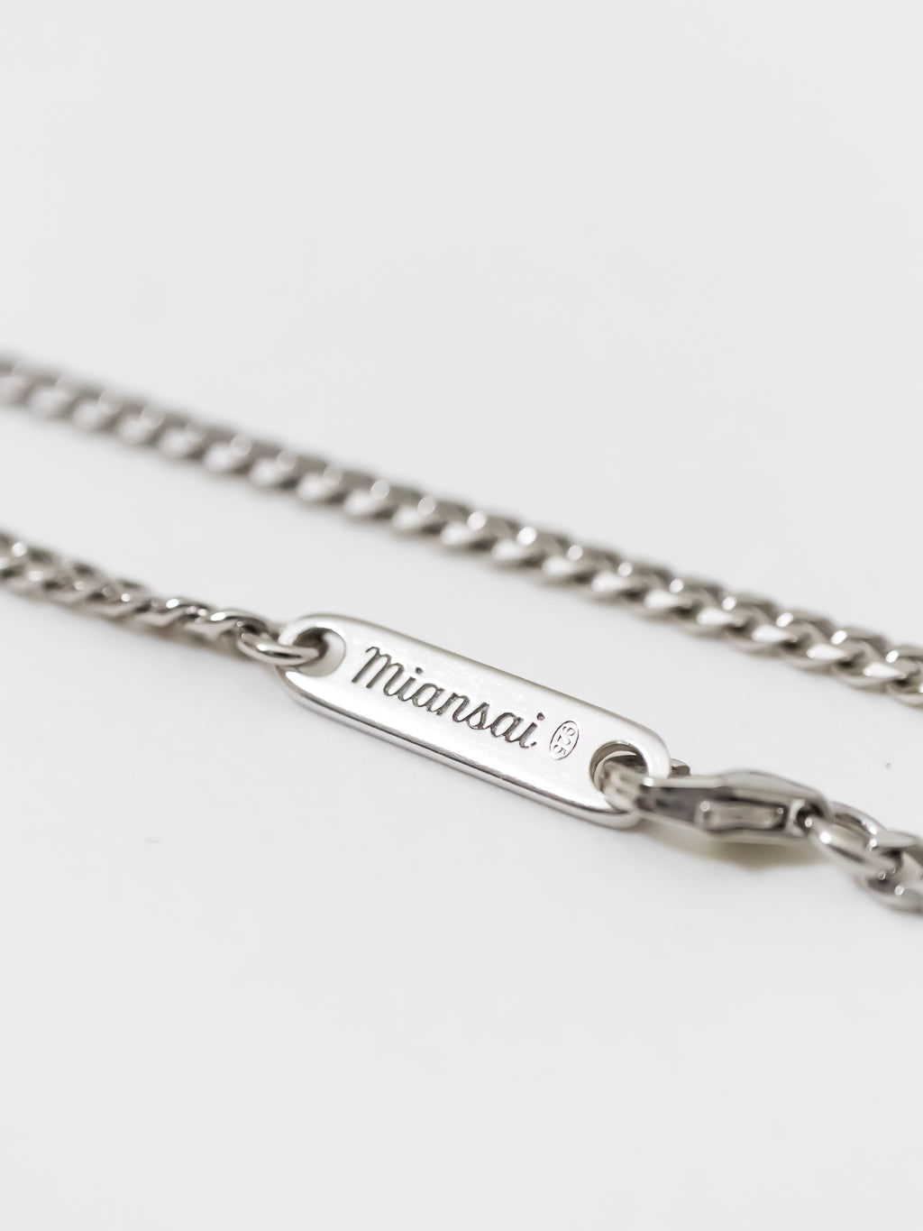 Miansai Men's 3mm Sterling Silver Cuban Chain Necklace